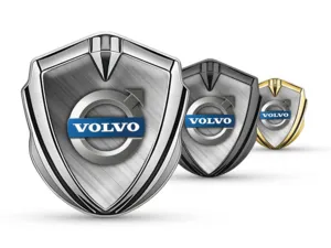 Volvo Metall Kuppel Emblem Renn Stil Glänzend Kuppel